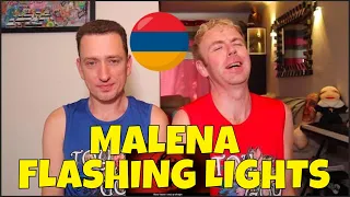 MALENA - FLASHING LIGHTS - REACTION