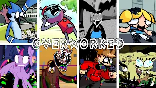 Overworked, but every turn a different cover/character is used