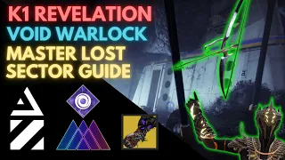 Solo K1 Revelation Void Warlock Master Lost Sector Today w/ Wish-Ender