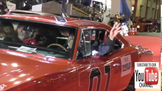 The General Lee from Dukes Of Hazard on Hollywood Blvd at the 85th Annual Hollywood Christmas Parade