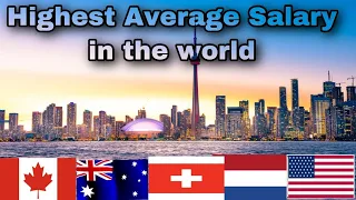 10 Countries with the highest salaries in the world | 10 Countries with the highest salaries