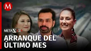 Así avanzan las campañas a 29 días de las elecciones presidenciales | Meta 24: la revisión