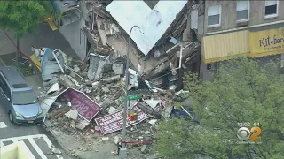 Caught On Video: Car Slams Into Building, Causing Collapse