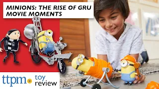 NEW Minions: The Rise of Gru Movie Moments Action Figures from Mattel | Toy Review