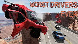 The WORST DRIVERS EVER - BeamNG.drive - Utah Race Week