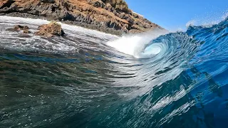 POV BODYBOARD - THRILLING ROCK CHANNEL RIDE