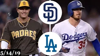 San Diego Padres vs Los Angeles Dodgers Highlights | May 14, 2019