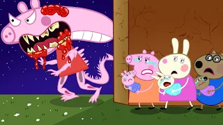 Xenomorph!!! Don't Scare Peppa Pig? | Peppa Pig Animation