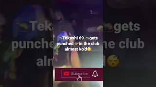 Tekashi 69 gets punched on in the club almost knocked out#tmz #tekashi69#club#tekashi69#club#shorts#