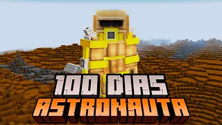 SOBREVIVI 100 DIAS COMO UM ASTRONAUTA NO MINECRAFT - O FILME