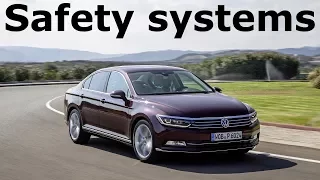 Volkswagen Passat: safety systems. Front Assist, Side Assist, Emergency Assist :: [1001cars]