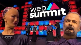 Web Summit 19 - Robots are dead - long live the Robots - SingularityNET and Hanson Robotics