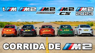Gerações do BMW M2: CORRIDA DE ARRANCADA