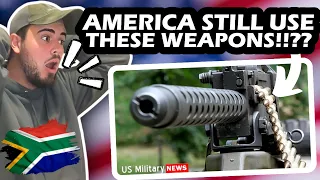 South African Reacts to: Top 10 Oldest American Weapons still in Use