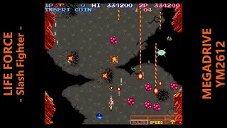 [BGM] LIFE FORCE -Slash Fighter- [MEGADRIVE]