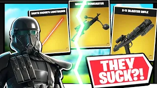 How Good Are The *NEW STAR WARS MYTHICS*? | Fortnite Zero Build