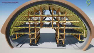 Unreal Engine 4 - Tunnel Project (Uni-Span ULMA) First Build