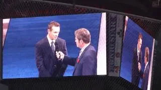 Steve Yzerman Hockey Hall of Fame Jacket Ceremony