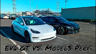 KIA EV6 GT VS Tesla Model 3 Performance