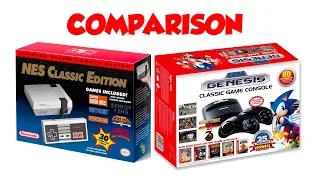 NES vs. Genesis Mini Console