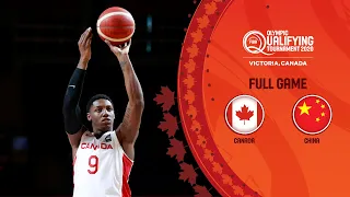 Canada v China | Full Game - FIBA Olympic Qualifying Tournament 2020