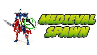 1994-95 MEDIEVAL SPAWN Figure by Todd Toys - McFarlane Toys 2 of 6 Video Review