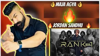 Delhi Reaction : Rank 1 ( OFFICAL VIDEO ) Jordan Sandhu  | Desi Crew | Letest punjabi Song 2023