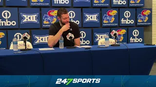 Hunter Dickinson, Parker Braun, Michael Jankovich discuss KU's Senior Day