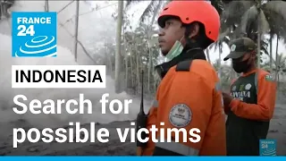 Indonesia volcano eruption: Search for possible victims resumes • FRANCE 24 English