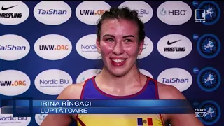 Mesager: Luptătoarea Irina Rîngaci a devenit campioană mondială