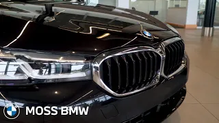 Test Drive the New 2022 BMW 540i at Moss Motors BMW in Lafayette, LA