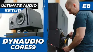 The BEST Garage Build EVER - E8: Dynaudio Core 59 Audio System (Dream Garage Speaker Setup!)