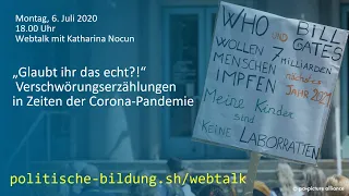 „Glaubt ihr das echt?!“ – Verschwörungserzählungen in Zeiten der Corona-Pandemie