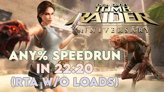 Tomb Raider: Anniversary Speedrun in 22:20