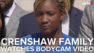 Family of Nasanto Crenshaw watches bodycam video of deadly shooting