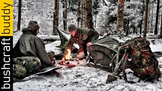 Bivvy Snow Overnighter | Dakota Fire | Carinthia Observer | Winter Bushcraft | Primus Omnilite TI