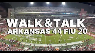 WALK & TALK: Arkansas 44, FIU 20