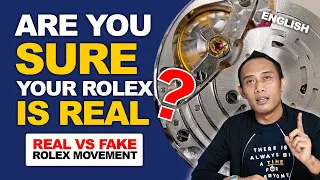 [ ENGLISH ] ARE YOU SURE YOUR ROLEX IS REAL ⁉️ HOW TO SPOT FAKE ROLEX 3135 MOVEMENT ‼️