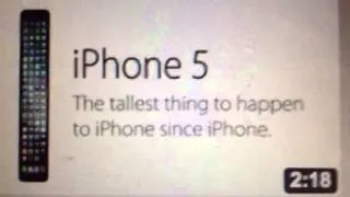 The iPhone 5 (Parody) Ad: The Taller Change