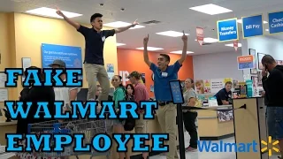 FAKE Walmart EMPLOYEE PRANK!!