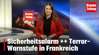 Krone News, 25.03.2024: Sicherheitsalarm++ höchste Terror-Warnstufe in Frankreich | krone.tv NEWS