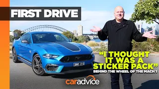 2021 Ford Mustang Mach 1 First Drive Review | Drive.com.au