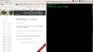 Overthewire.org [SPOILER] wargame BANDIT level 7-8