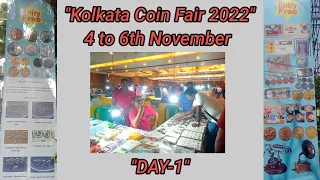 Kolkata Coin Fair 2022 l Day-1 live l Old & new Coins and Stamps Exhibition l The Currencymedia