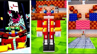 All Eggman Items - Minecraft Sonic the Hedgehog Texture Pack