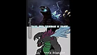 Composite Godzilla Vs Composite Godzilla (Godzilla guy)