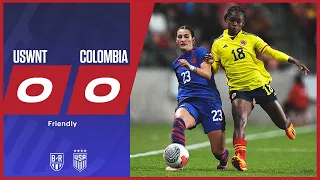 USA and Colombia ends in a goalless draw  ⛔ | USWNT 0-0 Colombia | Official Game Highlights