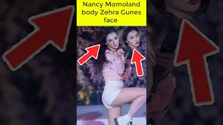 Nancy Momoland body Zehra Gunes face in Photoshop #nancy #zehra #short #viral #photoshop #trending