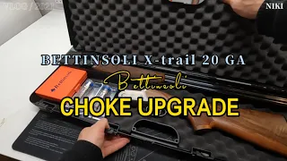 Bettinsoli X-Trail Silver 20 Ga Skeet Choke Upgrade 意大利小众品牌上下管散弹枪扼流圈升级