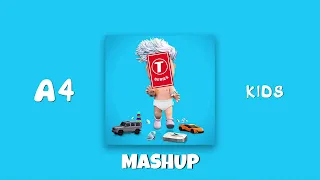 A4 & PewDiePie - KIDS x Congratulations (mashup)